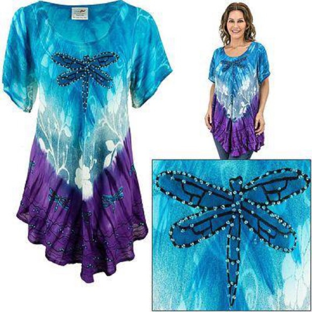 NWT Plus Size one size tunic- fair trade